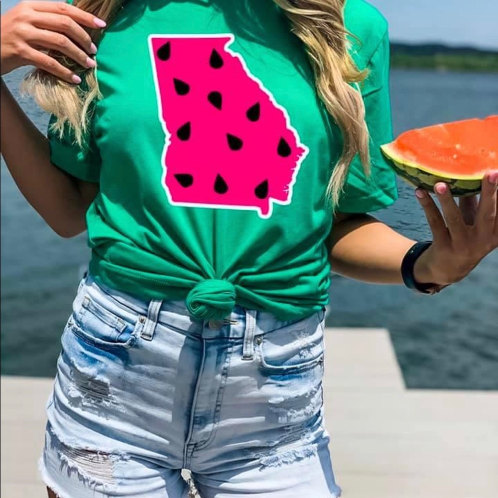Georgia Shirts with watermelon